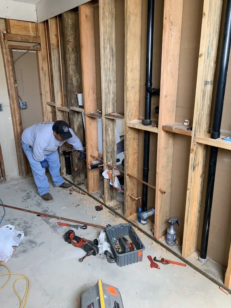 Commercial rough-in plumbing for Trenchless Sewer Repair in Auburndale